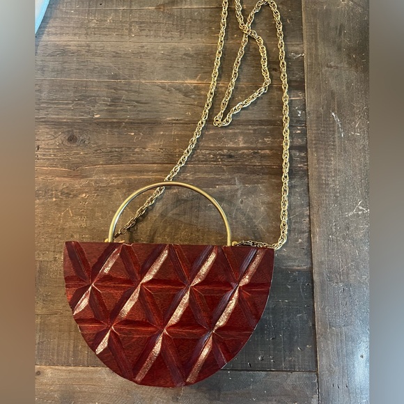 New Ramla wooden bag - Picture 4 of 5